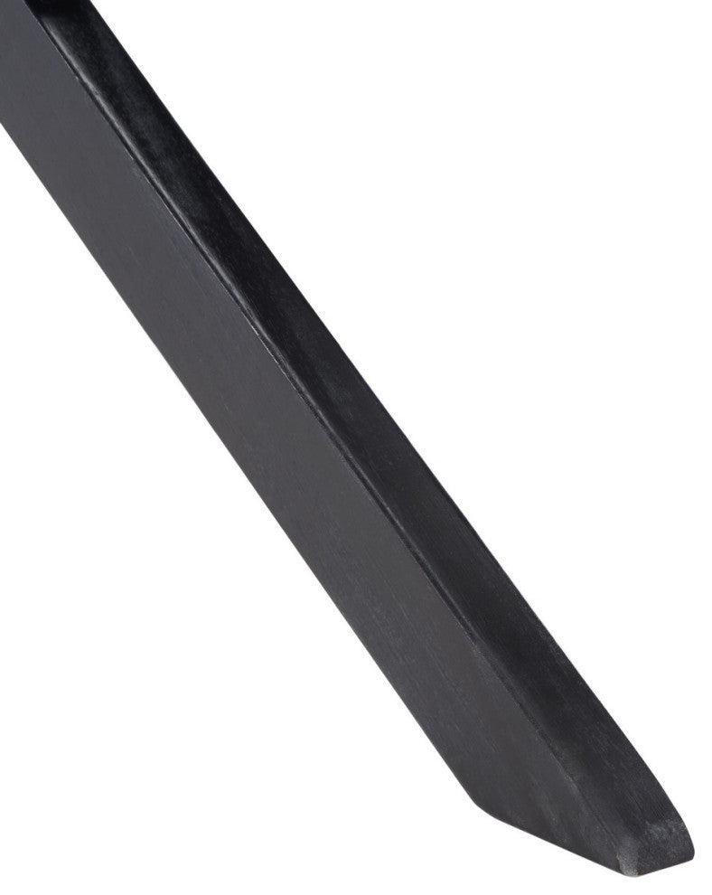 Safavieh Kobina Outdoor Bench Black/Black Rope