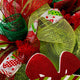 Merry and Bright Christmas Gnome Handmade Deco Mesh