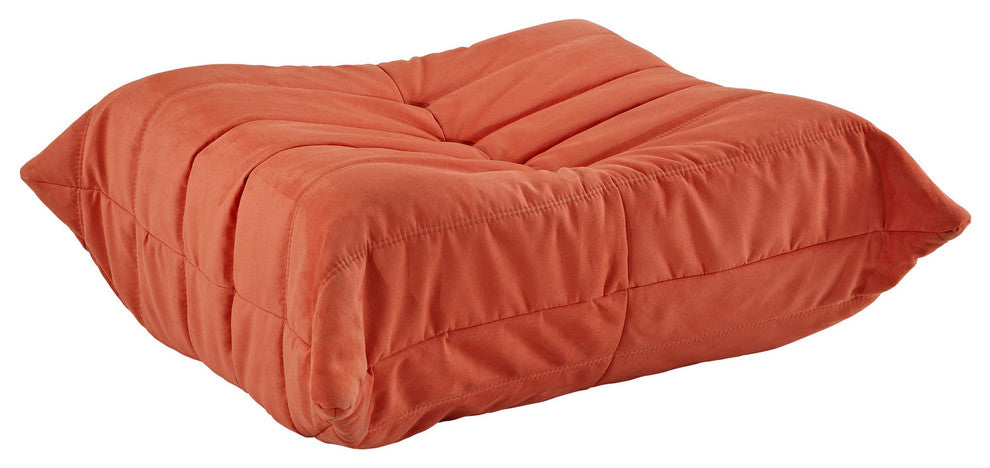 Waverunner Ottoman in Orange