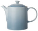 Le Creuset Stoneware Grand Teapot, 1.3 L, Coastal Blue