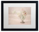 Cora Niele 'White Persian Buttercups Posy' Matted Framed Art
