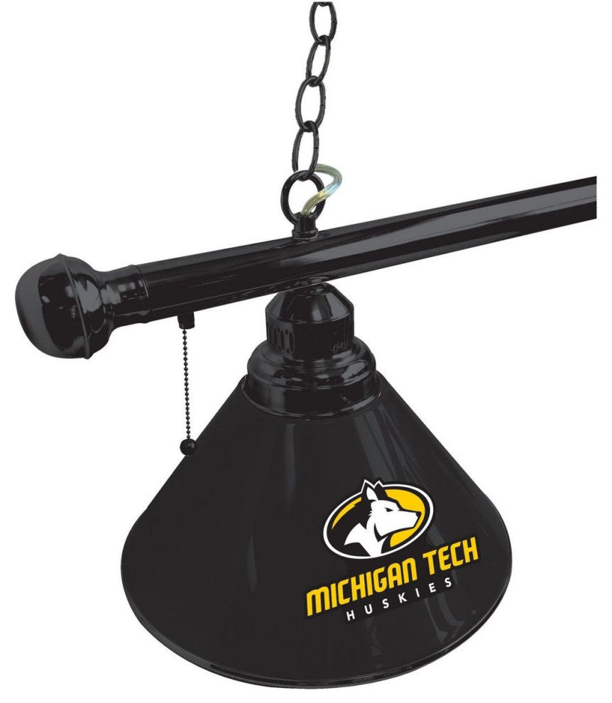 Holland Michigan Tech University 3-Shade Billiard Light - Black