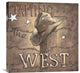 "Taming the West" Artwork, 24" x 24"