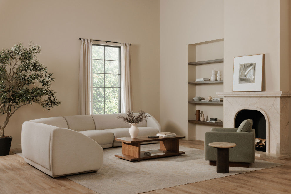 Fraser Slipper Chair, White