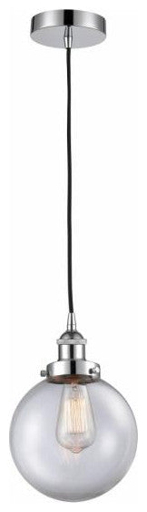 Innovations 616-1PH-PC-G202-8 1-Light Mini Pendant, Polished Chrome