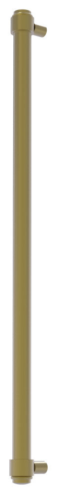 18" Refrigerator Pull, Satin Brass