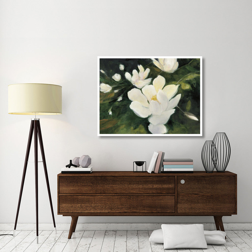 "Magnolia Blooms" Digital Paper Print by Julia Purinton, 50"x38"