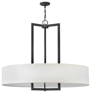 Hinkley Hampton Large Drum Chandelier, Buckeye Bronze