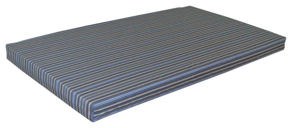 VersaLoft Bed Cushion, Blue Stripe, Full