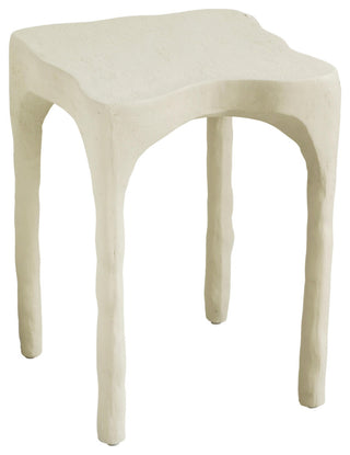 Skully Cream Textured Side Table