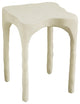 Skully Cream Textured Side Table