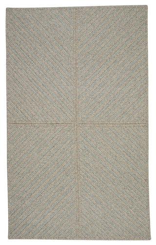 Colonial Mills Moxie MX51 Light Blue Geometric Area Rug, Rectangular 8'x10'