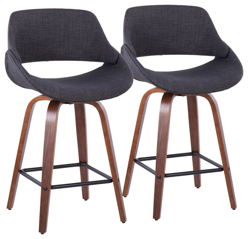 Fabrico 26" Fixed-Height Counter Stool - Set of 2