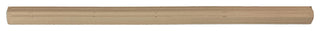 Coco Demi-Bullnose Glossy Black Hat Ceramic Wall Trim