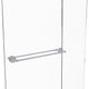 Monte Carlo 30" Back to Back Shower Door Towel Bar, Satin Chrome