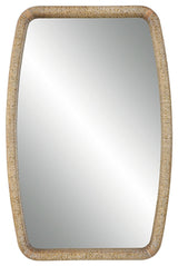Uttermost Tiki Rattan Mirror