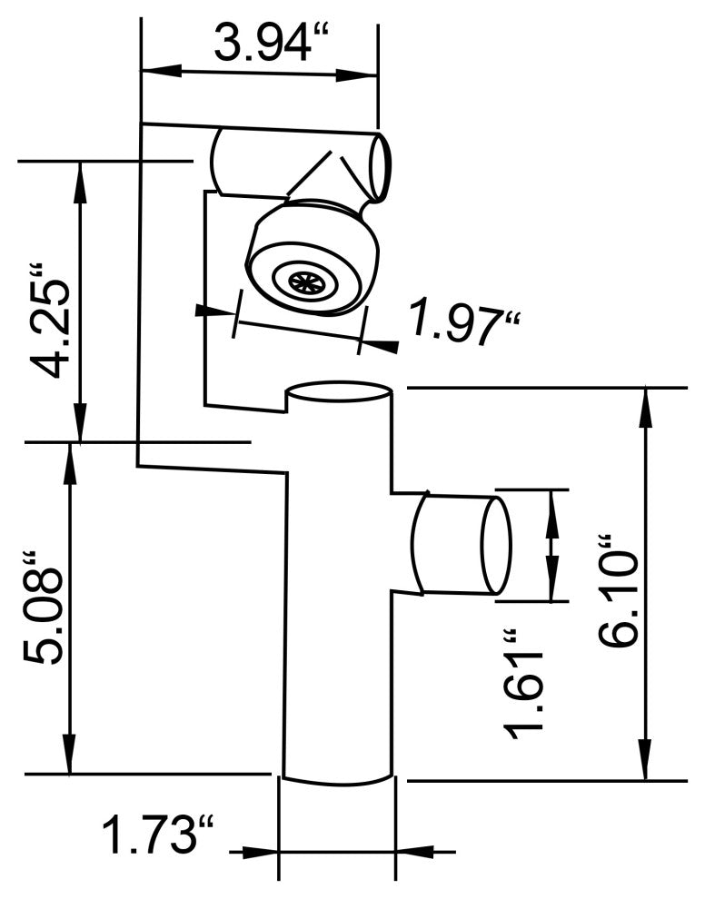 Deck Mounted Industrial Single Handle Bathroom Faucet, Single Hole