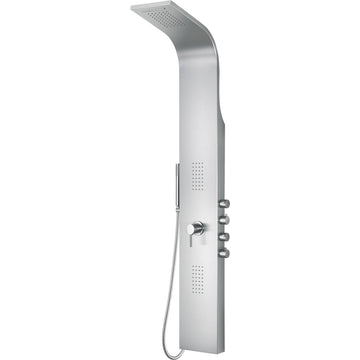 ALFI brand ABSP30 Alfi Trade Thermostatic Shower Panel - Brushed Stainless