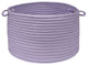Colonial Mills Basket Simply Home Solid Amethyst Round