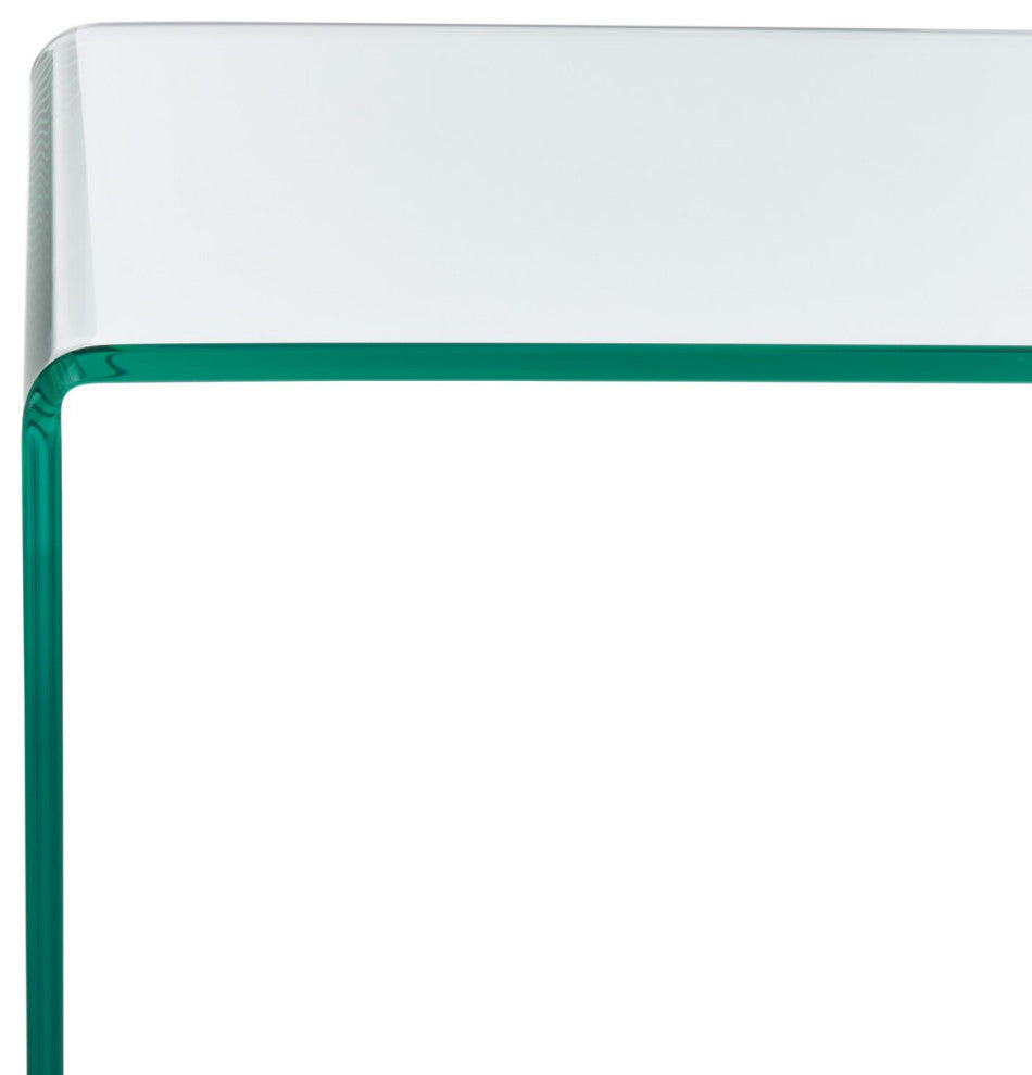 Safavieh Huck Tempered Glass Console, Clear