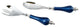 Peony Salad Serving Set, Sapphire