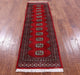 2' 1" X 6' 9" Runner Signed Silky Bokhara Hand Knotted Rug - Q13819