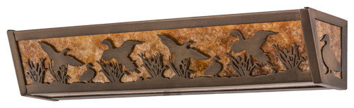 24"W Ducks In Flight Vanity Light