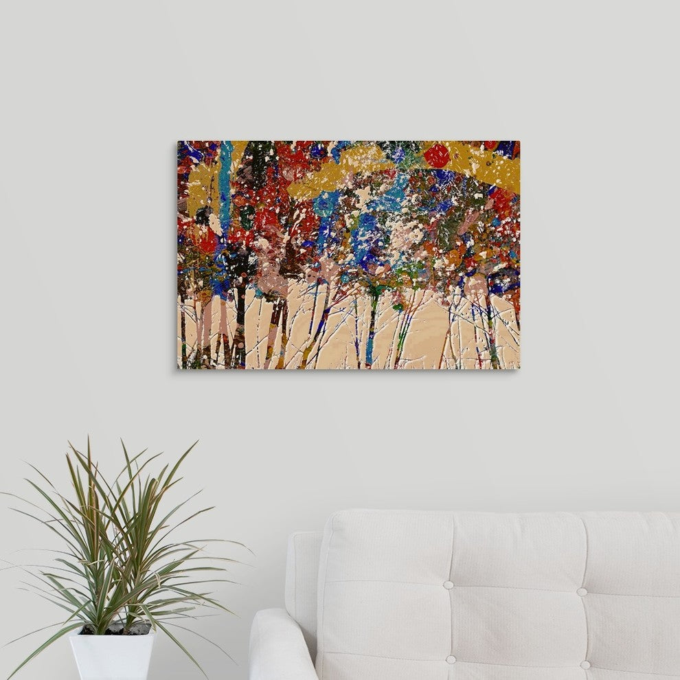 "Four Seasons - Fall" Wrapped Canvas Art Print, 24"x16"x1.5"