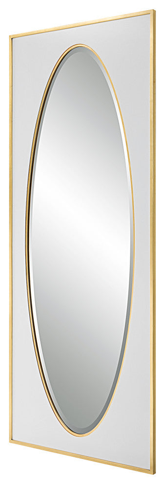 Uttermost 09846 Danbury White Mirror