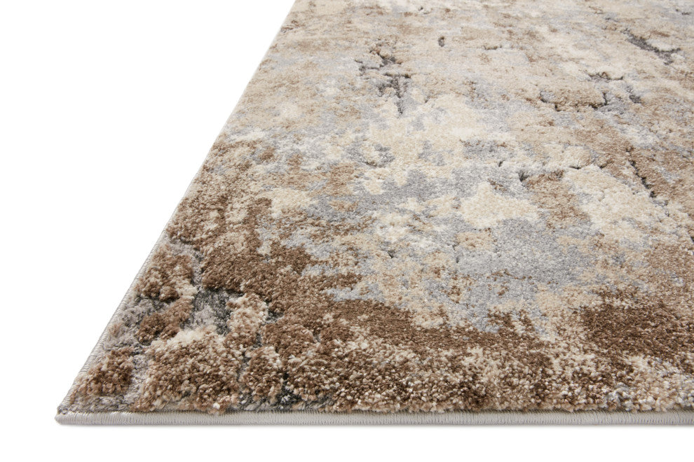 Loloi Theory Dove / Bark 2'-7" x 13' Area Rug