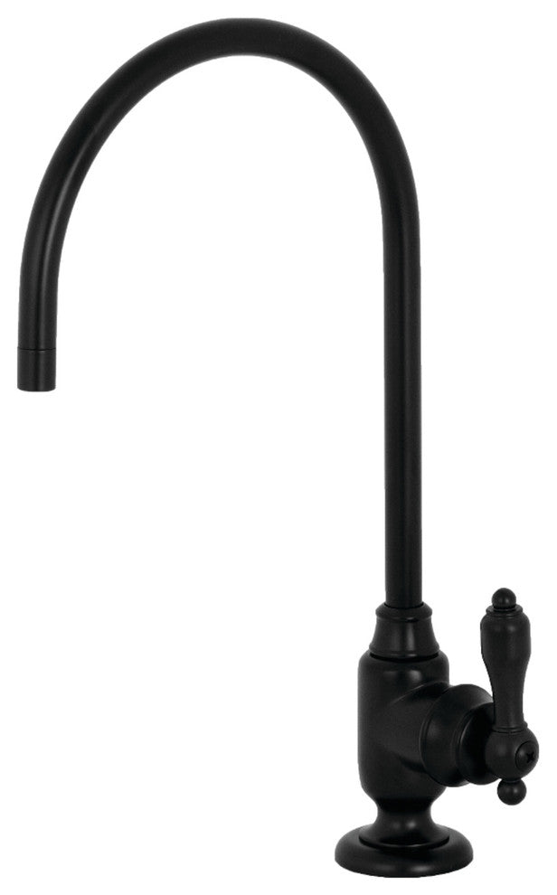 Kingston Brass Single-Handle Water Filtration Faucet, Matte Black