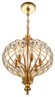 Altair 6 Light Chandelier With Antique Bronze Finish