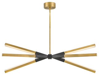 Fredrick Ramond Rae Small Led Linear, Lacquered Brass
