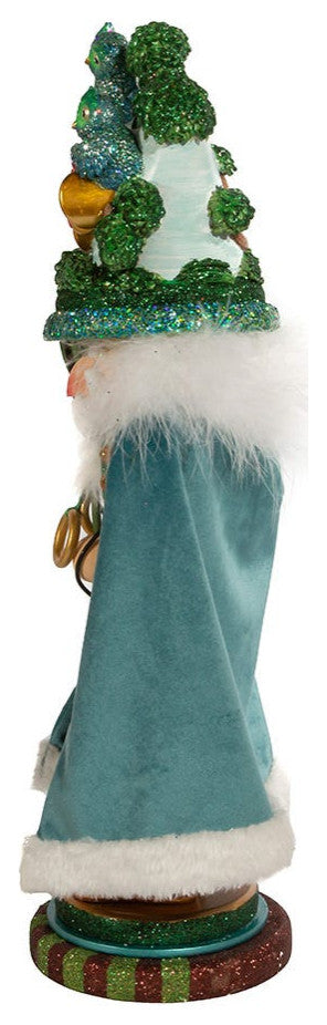 17.5" Hollywood Five Golden Rings Nutcracker
