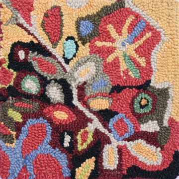 Wendy''s Bouquet Wool Hand Tufted Rug, 3'' X 5''