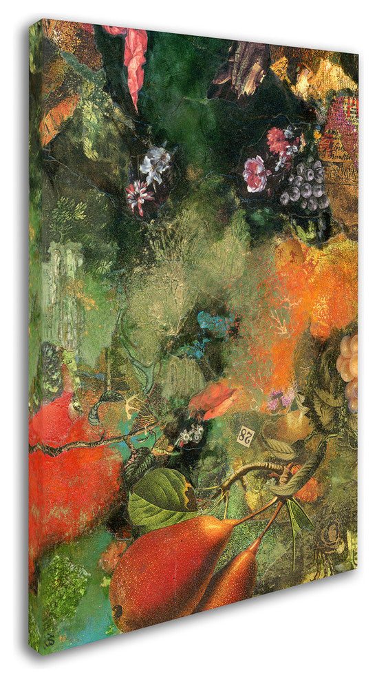 Nick Bantock 'Oregon Pears' Canvas Art, 19x12