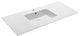 Swiss Madison SM-VT330 Voltaire 50" Ceramic Vanity Top - 1 - Glossy White