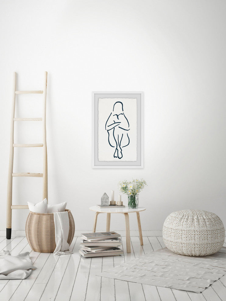 "Engulfed" Framed Painting Print, 16"x24"