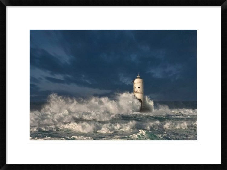 "Faro Di Mangiabarche(Calasetta-Sardegna)"  by Nicola Friargiu, 30x22"