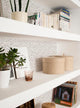 Animal Print Leopard Peel and Stick Vinyl Wallpaper, Light Grey, 24"w X 108"h