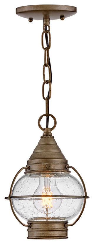 Hinkley Cape Cod 9" Small Outdoor Convertible Light Fixture, Burnished Bronze