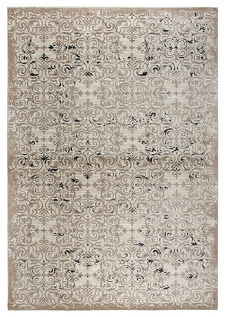 Rizzy Home Panache PN6970 Beige Medallion Area Rug, Rectangular 7'10"x10'10"