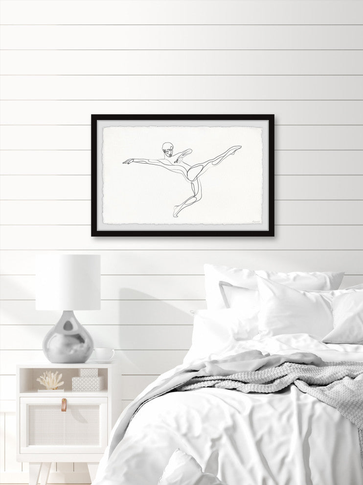 "Purpose Fuels Passion" Framed Painting Print, 18x12