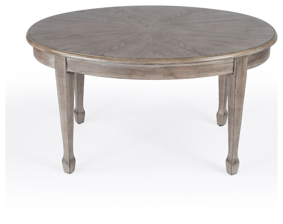 Butler Clayton Driftwood Oval Cocktail Table