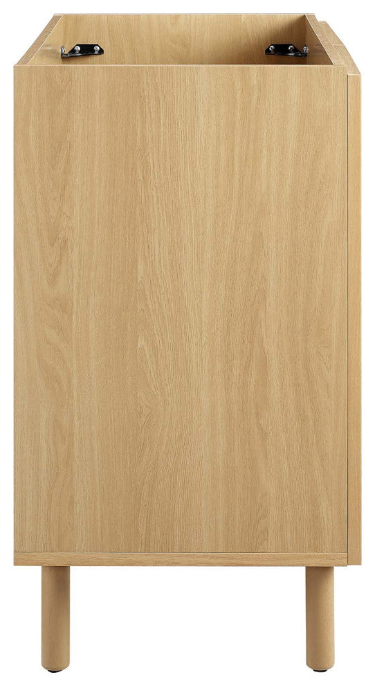 Calla 36" Perforated Metal Bathroom Vanity Cabinet (Sink Basin Not Included) - O