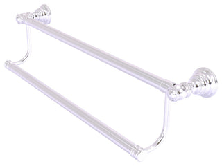 Carolina 24" Double Towel Bar, Satin Chrome