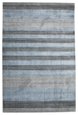 Blend Warwick Area Rug, Gray, 9' x 12', Striped