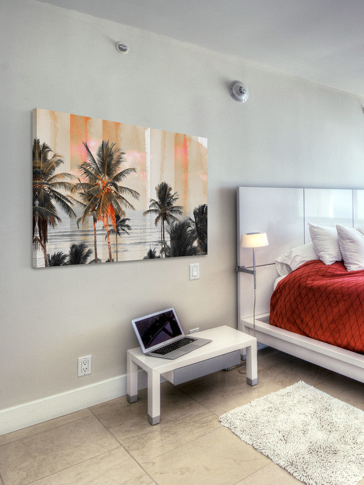 "Bahia" Painting Print on Wrapped Canvas, 24"x16"