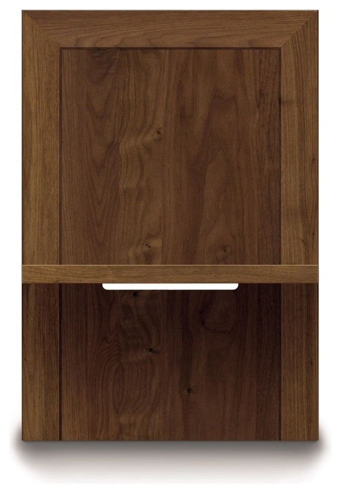 Copeland Moduluxe 35" 24" Shelf Nightstand To Match Storage Bed, Smoke Cherry