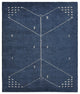 HAND KNOTTED LOOM SILK ECO-FRIENDLY RUGS-6'x9',Rectangle,Charcoal,Contemporary